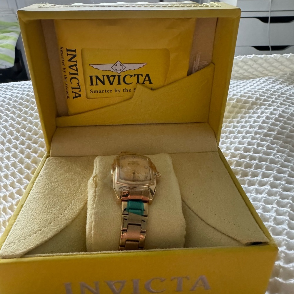 Gold Invicta Watch. Never Worn
